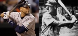 Jeter and Gehrig, the spirit of the Yankees